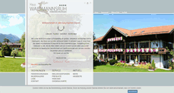 Desktop Screenshot of hauswaidmannsruh.de